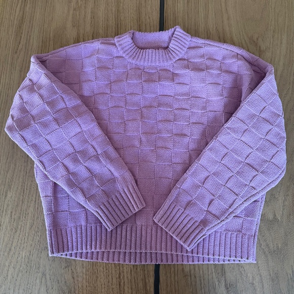 Abercrombie & Fitch Sweaters - Abercrombie Womens Sweater- Pink/Purple Size Medium
